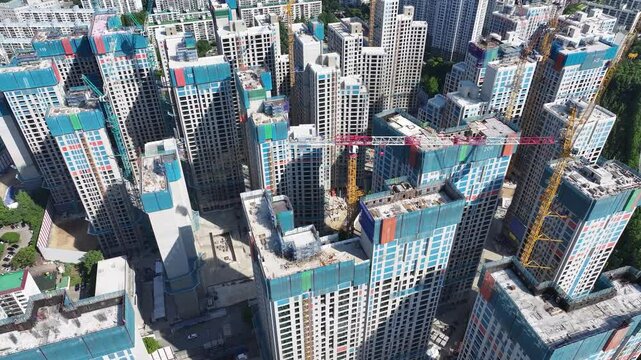 Apartment Construction Site Jamwon Dong Seocho Gu Gangnam Seoul South Korea. 02