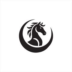 horse head logo