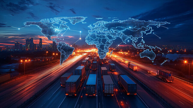 Modern city with wireless network connection and city scape concept.Wireless network and Connection technology concept with city background