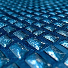 Modern Industrial Steel Grid  Rhombus Pattern Texture