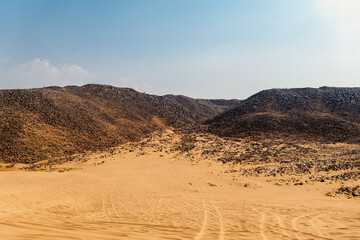deserto arabo vicino jeddah
