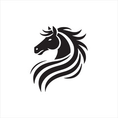 horse head silhouette