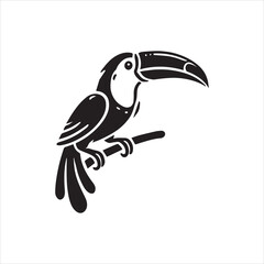 toucan bird on branch