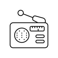 Radio  vector icon