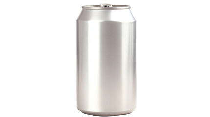 Blank can, isolated on transparent background
