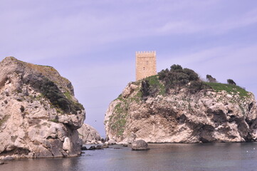 Sile Castle and Black Sea view in Sile, Istanbul, Turkey. 