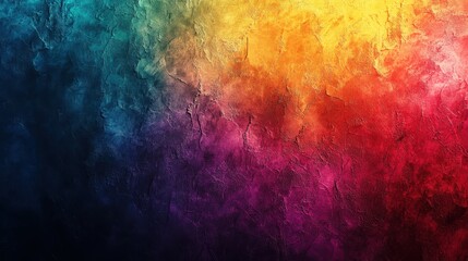 Obraz premium A vibrant abstract background with a gradient of colors blending together.
