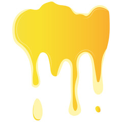 Cheese Splash with Colorful Cartoon Design. Vector Illustration