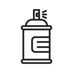 Spray icon vector image. Suitable for mobile apps, web apps and print media.