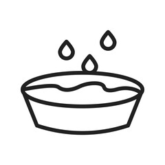 Wet icon vector image. Suitable for mobile apps, web apps and print media.