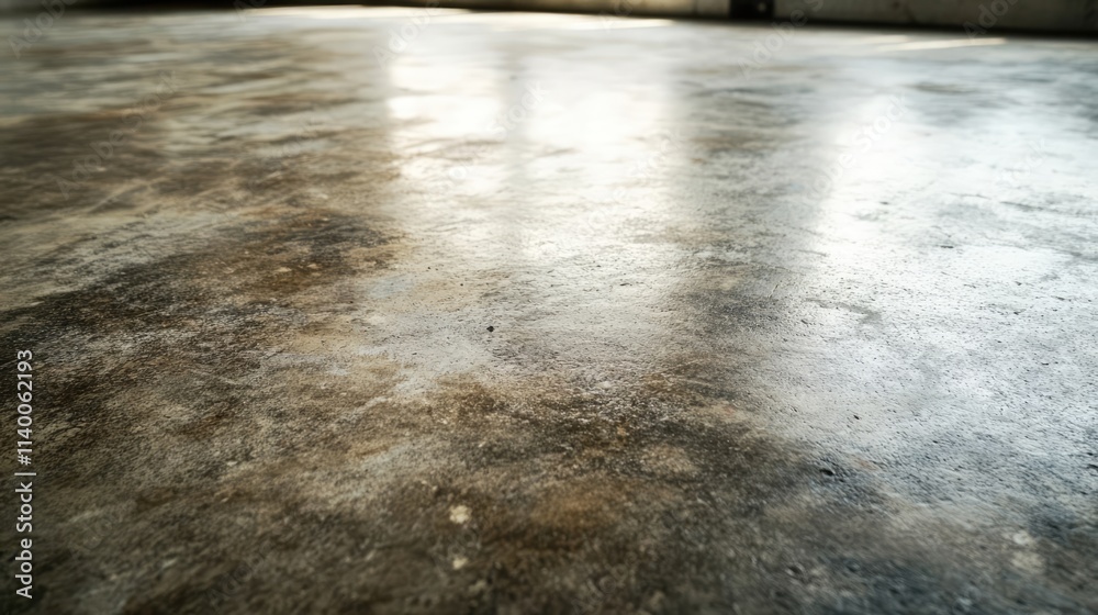 Poster textured dirty cement floor background with natural imperfections for design and architectural use