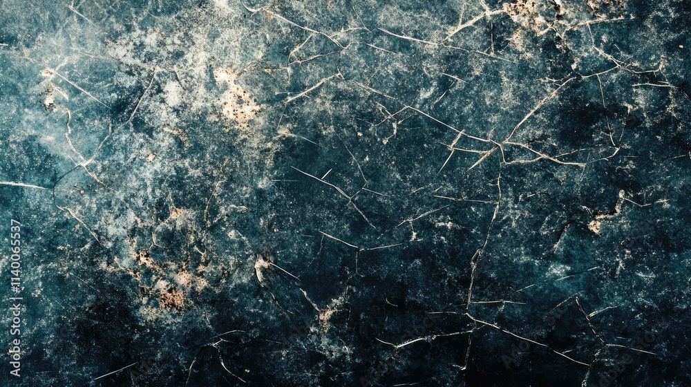 Poster weathered cracked glass texture with dark tones and subtle dirt for backgrounds or overlays in desig