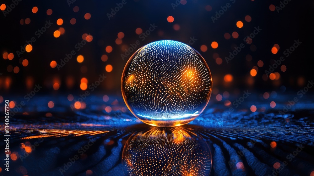 Poster vibrant disco ball reflecting colorful lights creating an energetic and dynamic background for celeb
