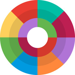 Obraz premium Color Circle Icon