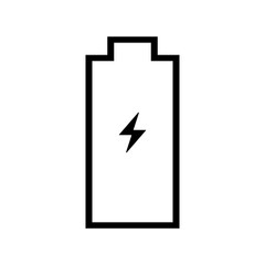 Charge the battery icon PNG. isolate transparent background