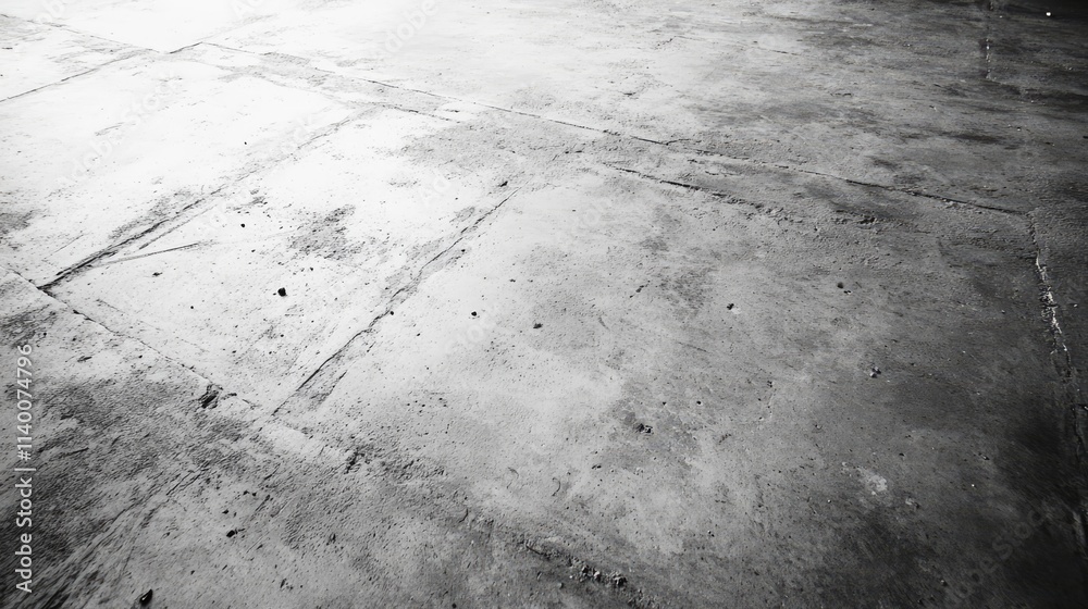 Poster aged concrete floor texture with grunge details perfect for background use in industrial and archite