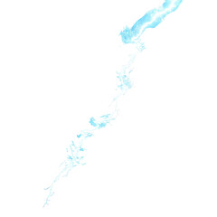 Thunderbolt strikes a minimalist interpretation of potokasd digital art modern environment close-up view glowing edge concept