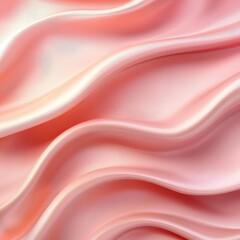 Soft Flowing Fabric in Blush Pink Hue with Gentle Waves and Subtle Texture