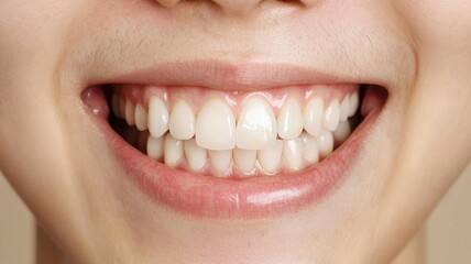 Obraz premium Smile transformation event dental clinic image showcase bright environment close-up view oral health concept