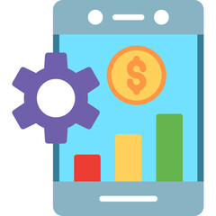 Mobile Analytics Icon
