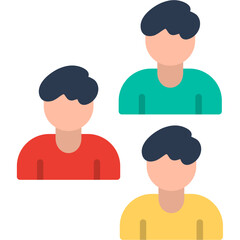Fototapeta premium Audiences Icon