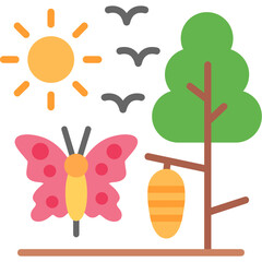 Fototapeta premium Metamorphosis Icon