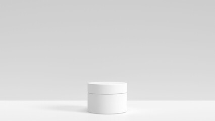 Cosmetic Cream Bottle Mockup
