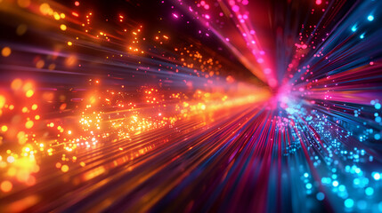 Fototapeta premium abstract background of lights