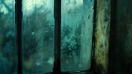 Nature's Gentle Tapping: Raindrops As Silent Messengers In A Chaotic World Creating Calm