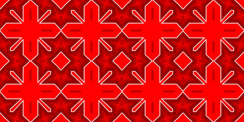 Seamless pattern banner red. Red Christmas pattern. Merry Christmas. Happy New Year. Red festive pattern