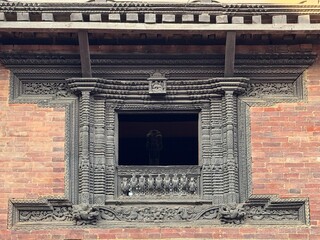 Nepalese Architecture window (aakhi jhyal), Patan Durbar Square