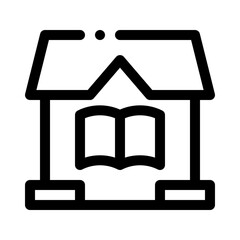 library line icon