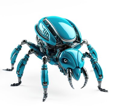 Innovative mechanical robot toy designed to resemble a futuristic insect