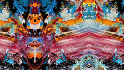 Abstract art background . Hand painting artwork on canvas .