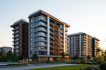 Exterior Complex of Buildings