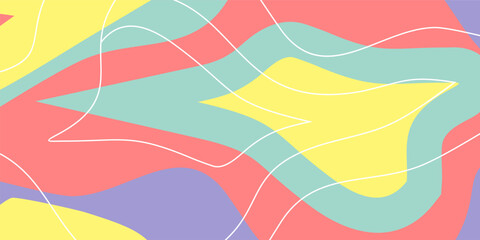 abstract colorful background with lines