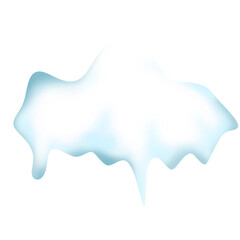 Snowdrop illustration, snowball illustration,winter illustration