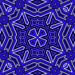 Seamless square pattern blue and white. Frost texture pattern. Merry Christmas. Happy New Year.