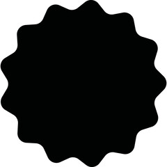 Simple vector icon sticker
