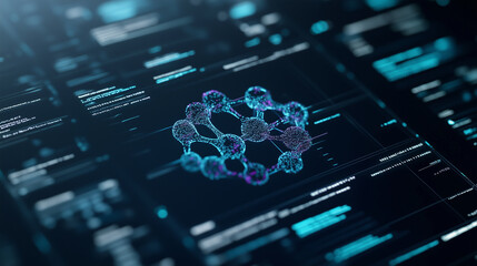 Digital Visualization of DNA Molecule with Data Integration