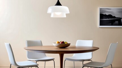 Modern Minimalist Dining Room Interior Design