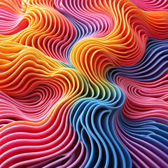 Fototapeta premium abstract colorful background Generative AI 