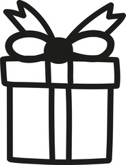 gift box with ribbon