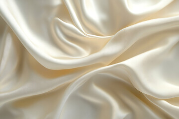 Fototapeta premium white silk fabric background