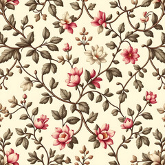 seamless pattern with flowers
