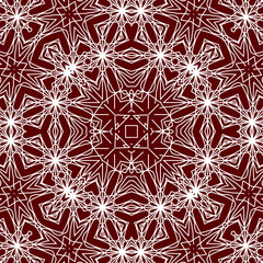 Christmas seamless pattern. Christmas background red. Merry Christmas. Happy New Year.