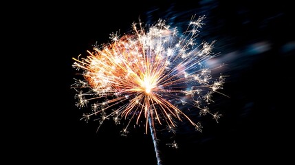 Fototapeta premium Fireworks display celebrating new year’s eve cityscape photography nighttime aerial view celebration