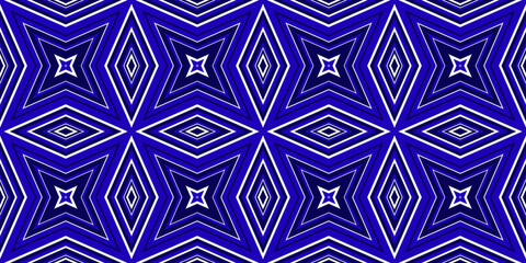 Seamless pattern banner blue and white. Merry Christmas. Happy New Year. Frost and snowflakes pattern