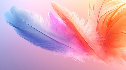 Naklejka premium Calming Rhythms Illustration Featuring Soft Waves and Harmonious Abstract Patterns