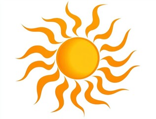 Naklejka premium An icon of a half-sun setting, suitable for use in graphic design, logos, websites, social media, mobile apps, and UI illustrations.